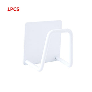 6 Even Row Of Hooks Strong Adhesive Hook Kitchen Wall Hanging Creative  Bathroom Nail Seamless Rack Hanger Hook Shelves5325052 From Sovc, $22.88