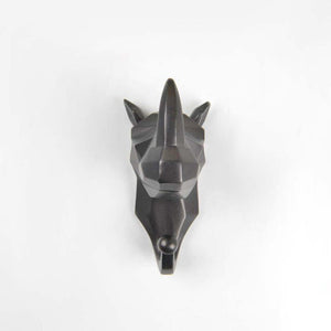 Animal Head Resin Hook