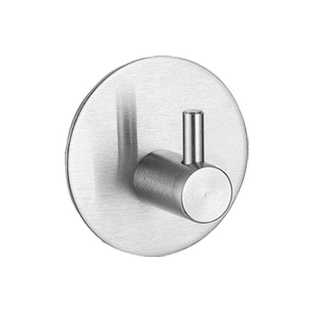 Aluminum Hook Self Adhesive Home Wall Door Hook