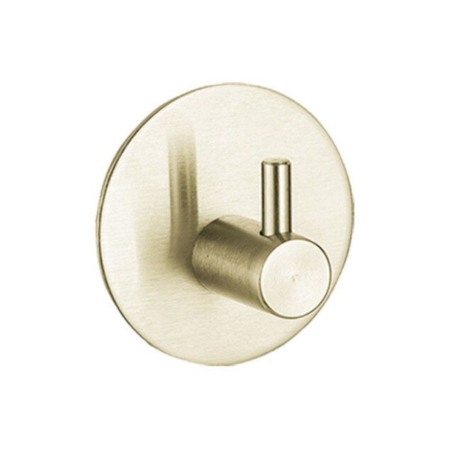 Aluminum Hook Self Adhesive Home Wall Door Hook